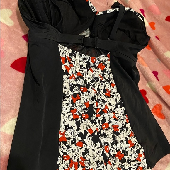 Women's Black and Red Disney Swimwear Set - Picture 6 of 8